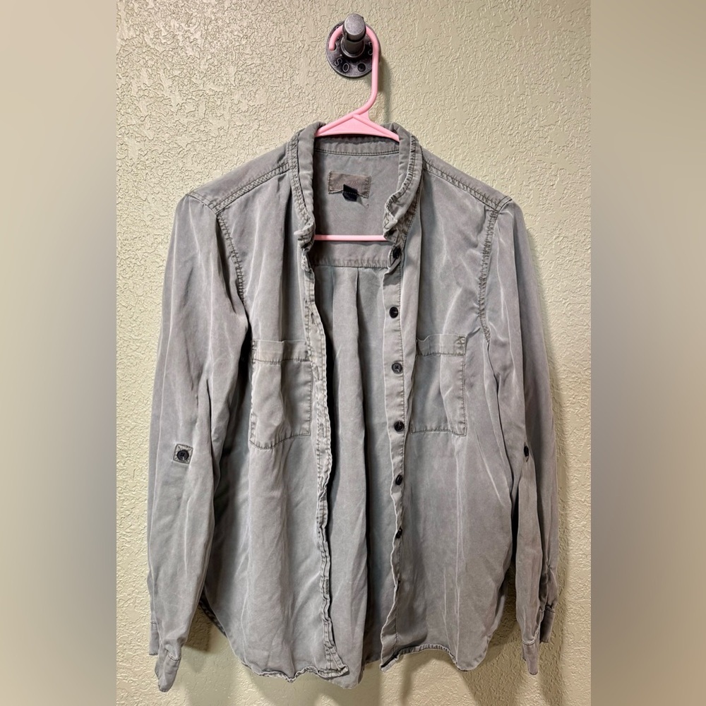 Universal Thread Dark Green Button Down Shirt
